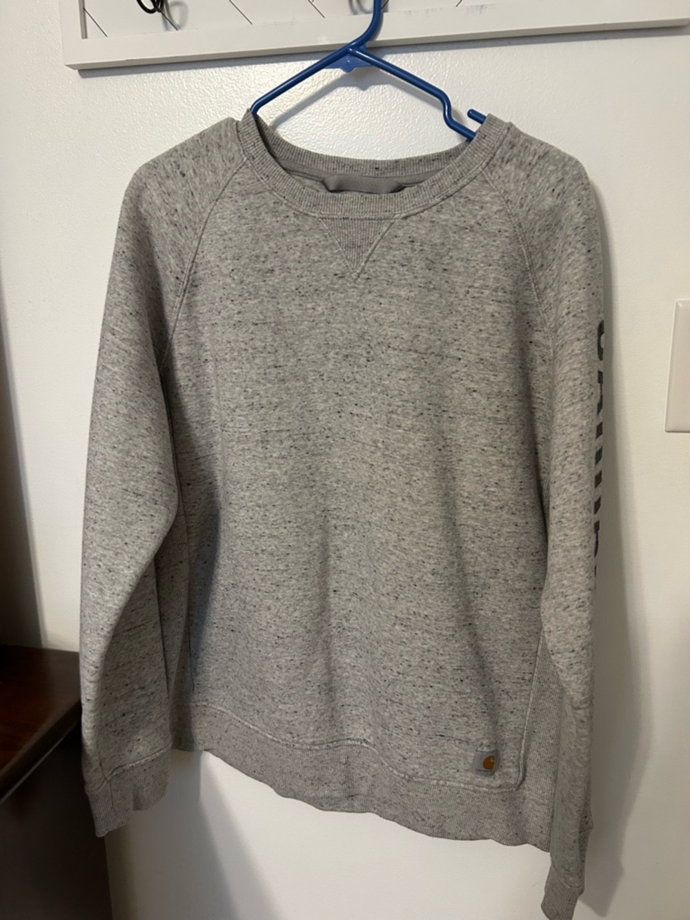 Carhartt Women’s Gray Heather Crewneck Sweatshirt